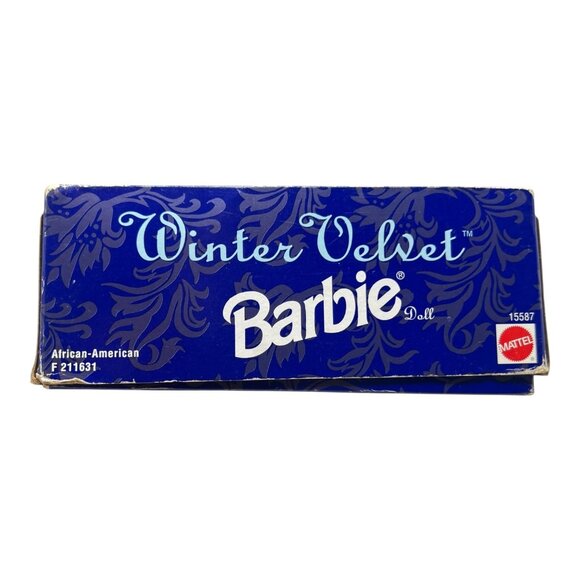 1995 Avon Special Ed Winter Velvet African American Barbie 15587 AA READ - Picture 13 of 13